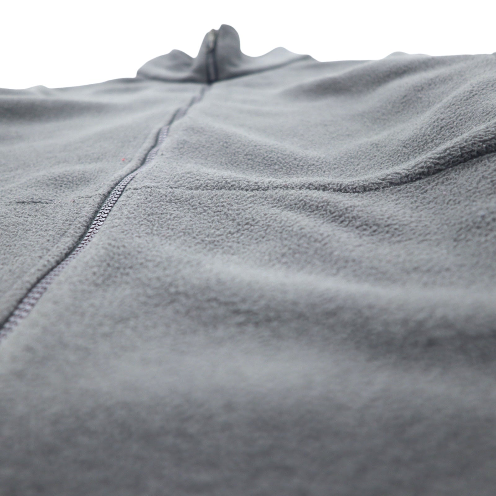 THE NORTH FACE Giacca in pile L grigio poliestere logo ricamato coulisse Made in El Salvador