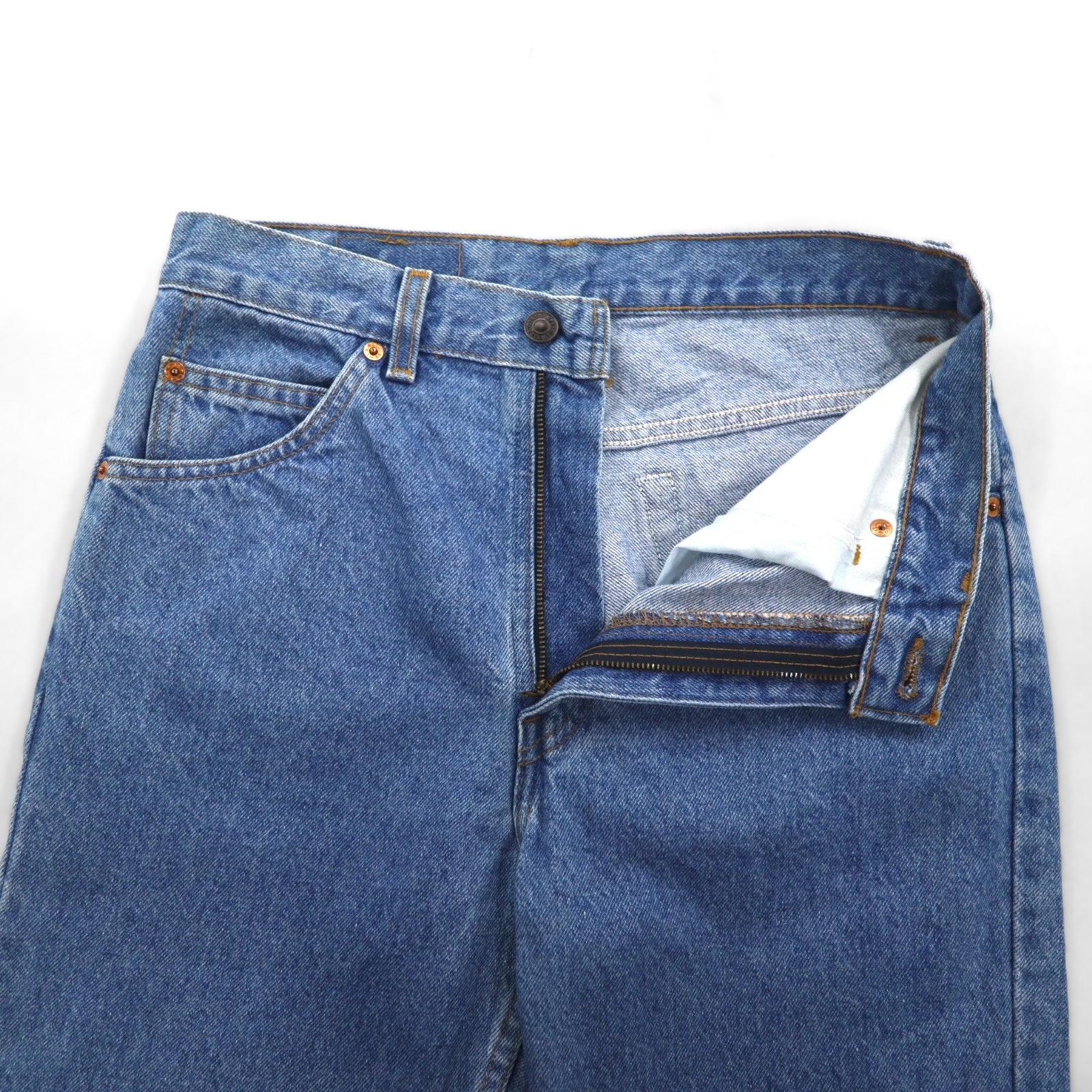 Levi's 90年代 カナダ製 デニムパンツ ジーンズ M インディゴ 619 オレンジタブ ジッパーフライ