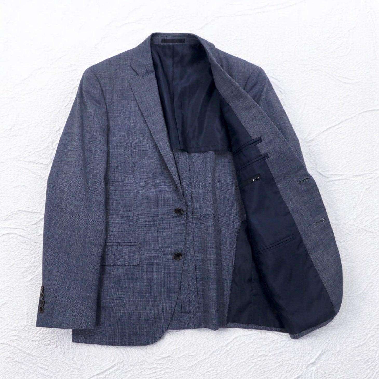 SOLO 2B Completo abito S Blu Lana Poliestere