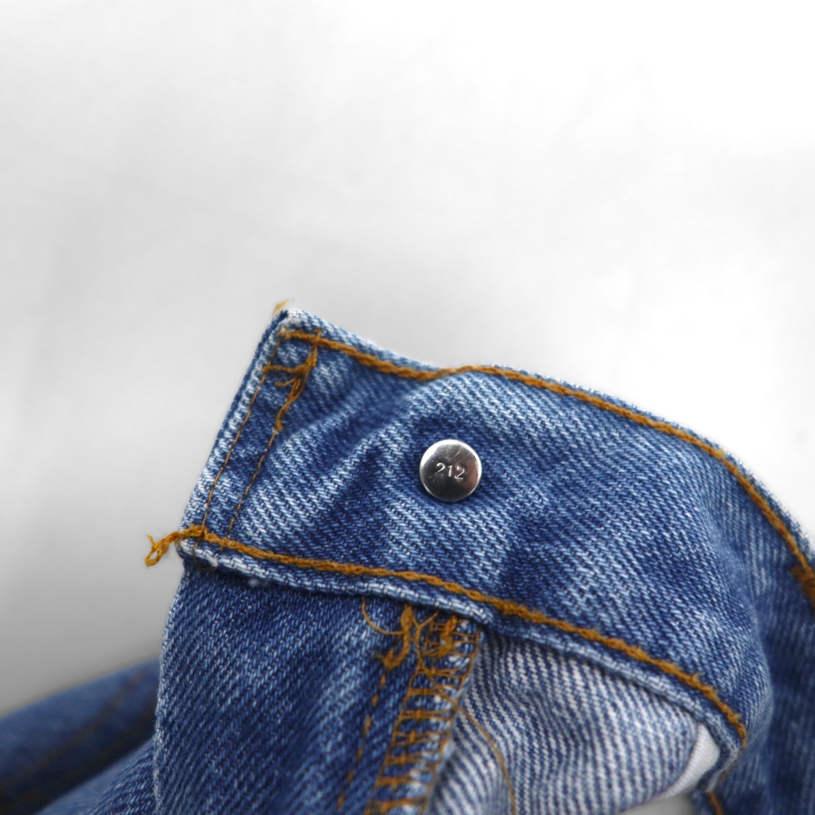 Levi's 90年代 カナダ製 デニムパンツ ジーンズ M インディゴ 619 オレンジタブ ジッパーフライ