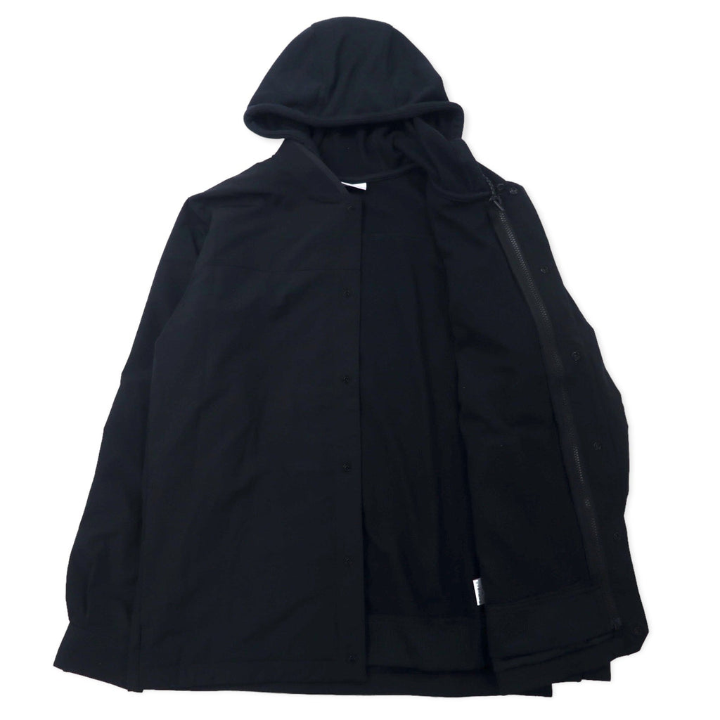 Columbia Tech Trail Shirt Jacket Interchange L Nero Poliestere OMNI-SHIELD Idrorepellente Strati Fodera Cappuccio Rimovibile TECH TRAIL SHIRT JACKET INTERCHANGE EE0215