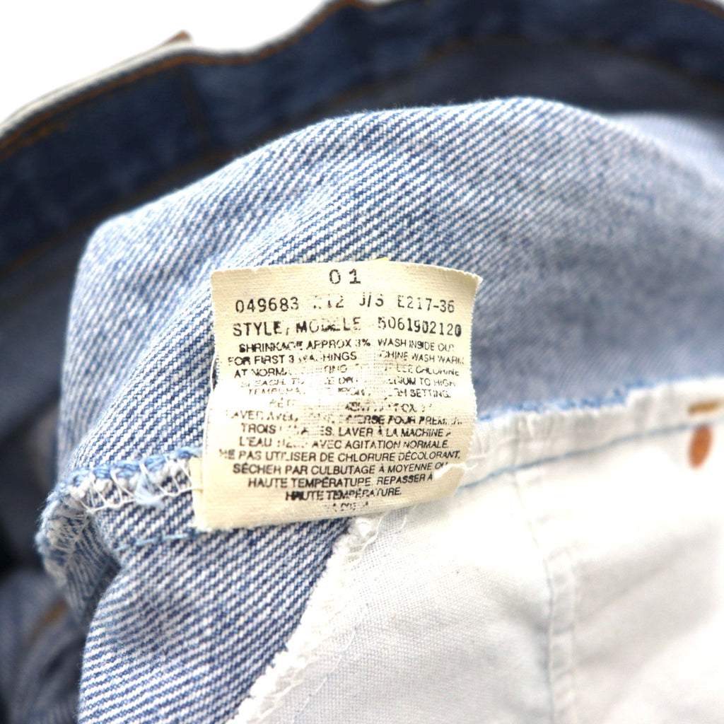 Levi's 90年代 カナダ製 デニムパンツ ジーンズ M インディゴ 619 オレンジタブ ジッパーフライ