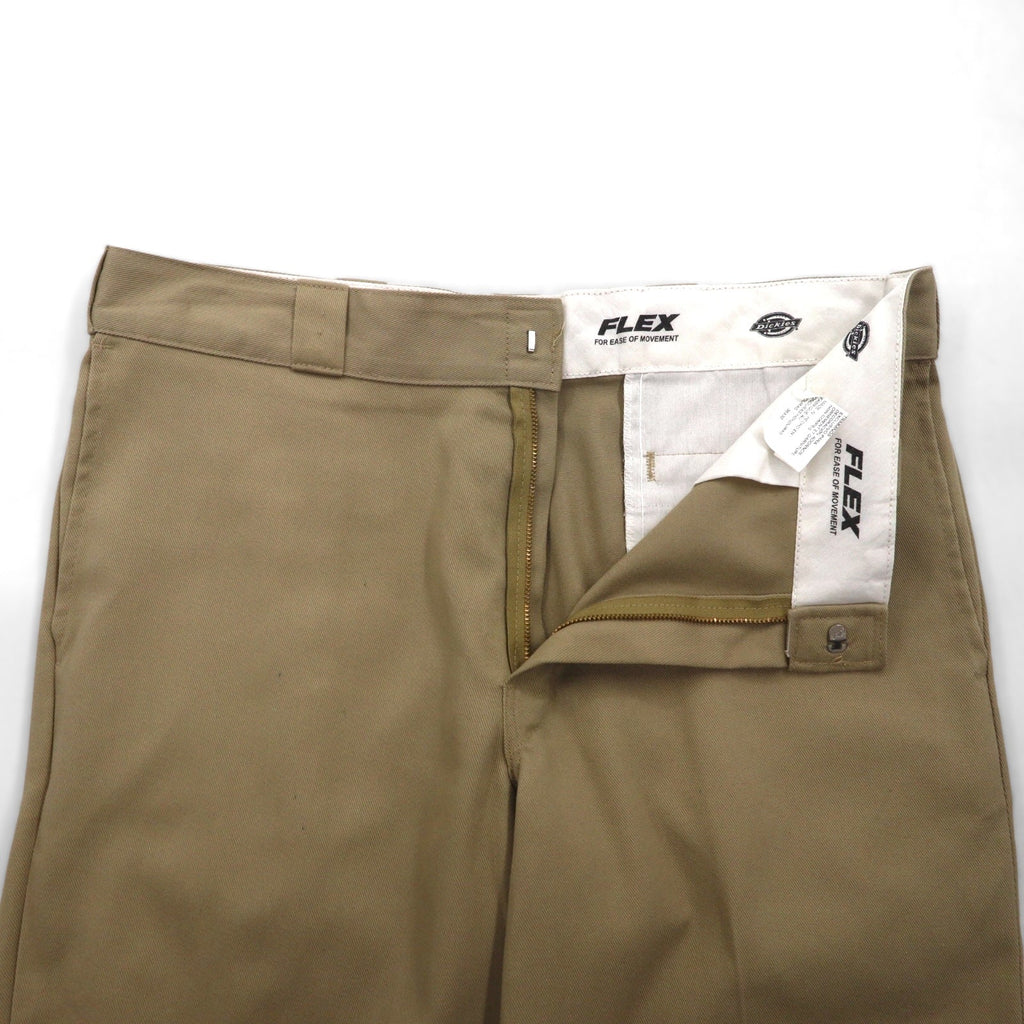 Dickies 874 FLEX チノ ワークパンツ L オリジナルフィット ベージュ 11874DS