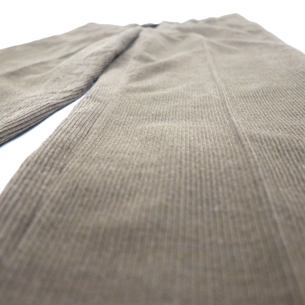 Pantaloni in velluto a coste Loro Piana ZELANDER × M.S.McCLELLAN, taglia 36, colore marrone, in lana