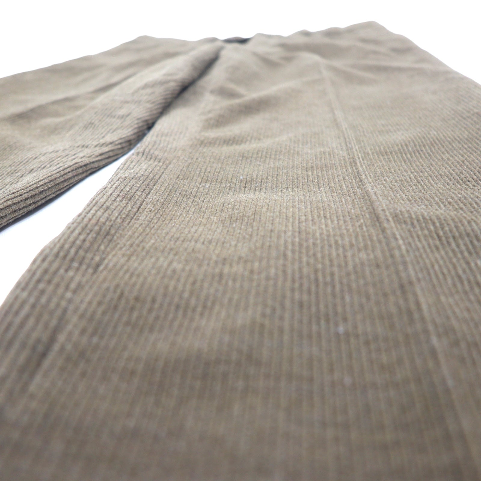 Pantaloni in velluto a coste Loro Piana ZELANDER × M.S.McCLELLAN, taglia 36, colore marrone, in lana