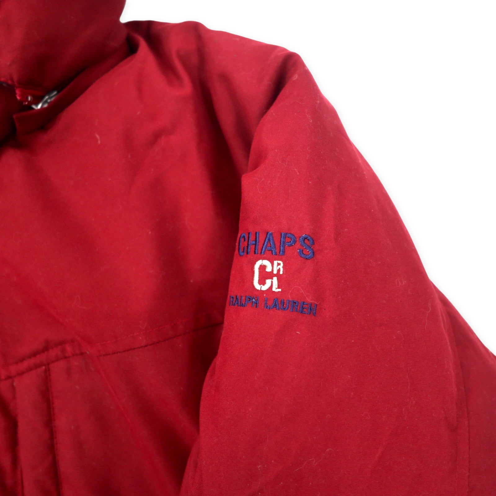 CHAPS RALPH LAUREN Piumino L Rosso Poliestere Logo ricamato a punto singolo