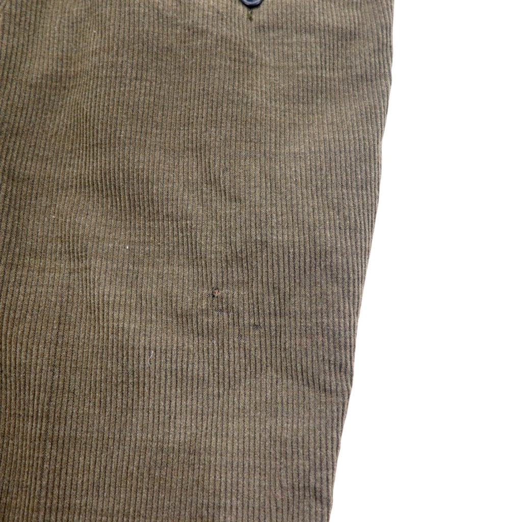 Pantaloni in velluto a coste Loro Piana ZELANDER × M.S.McCLELLAN, taglia 36, colore marrone, in lana