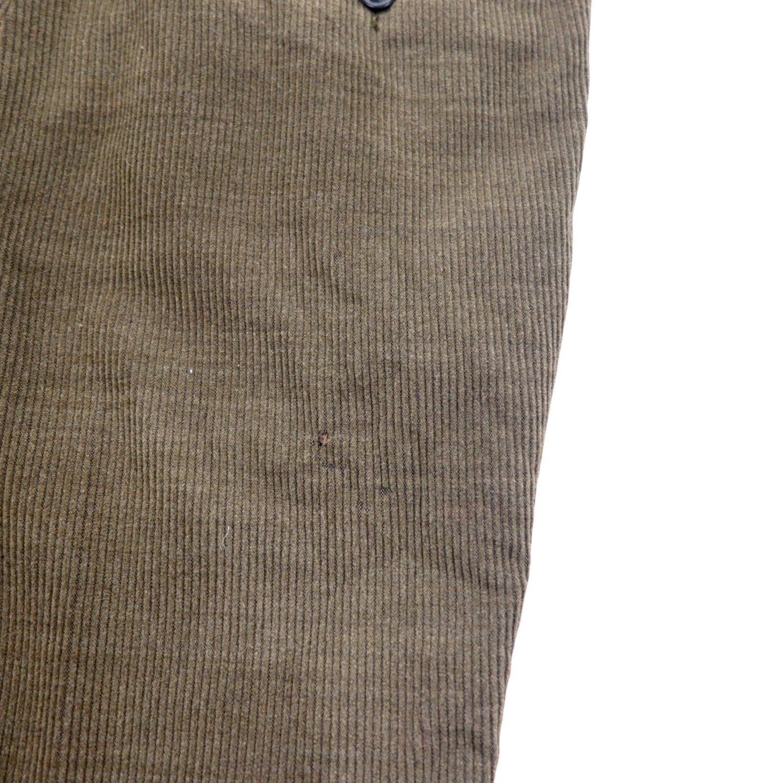 Pantaloni in velluto a coste Loro Piana ZELANDER × M.S.McCLELLAN, taglia 36, colore marrone, in lana