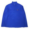 patagonia シンチラ ハーフジップ フリース プルオーバー XL ブルー ポリエステル 26267
