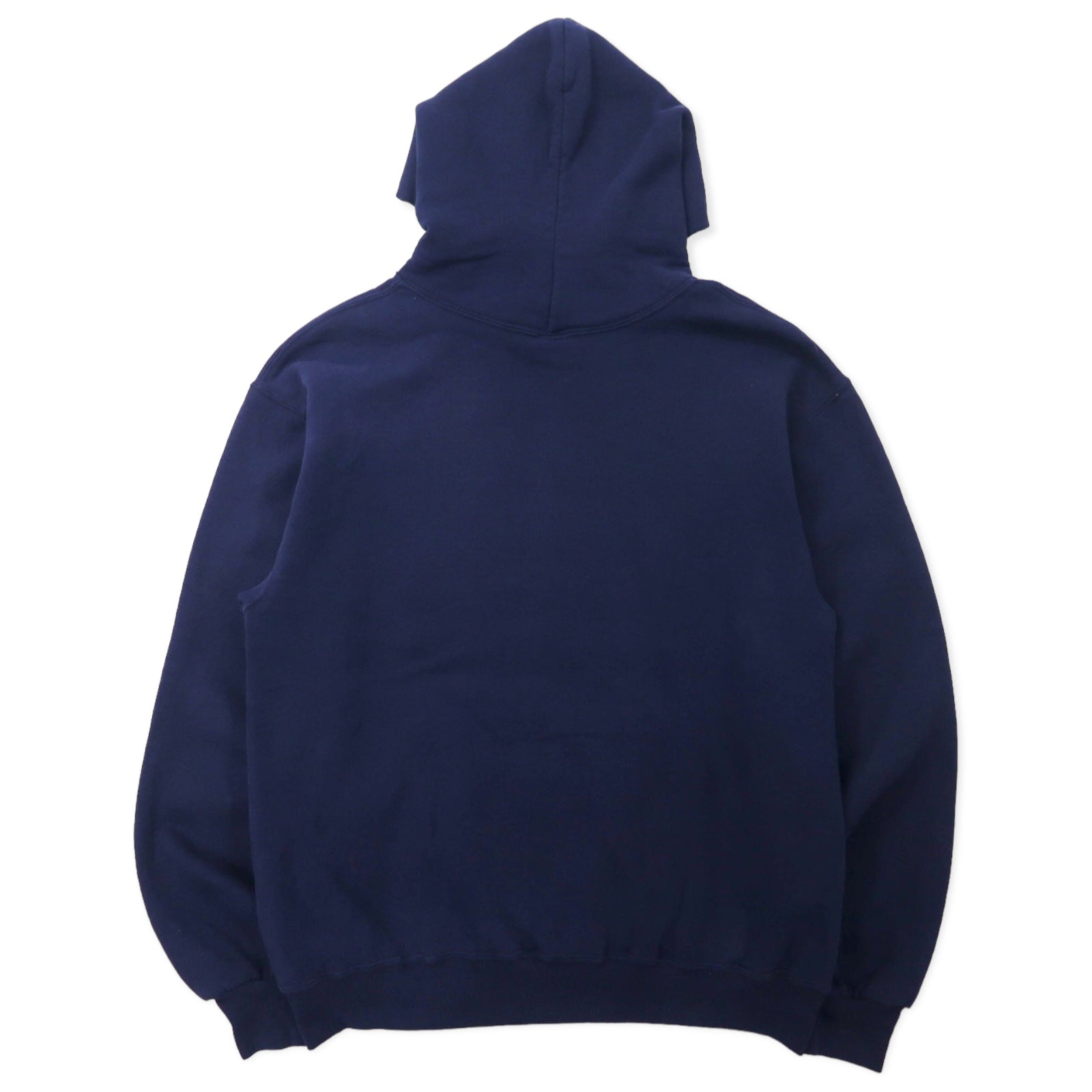 RUSSELL ATHLETIC Anni '90 College Felpa con cappuccio M Blu navy Cotone CLARION UNIVERSITY Made in Mexico