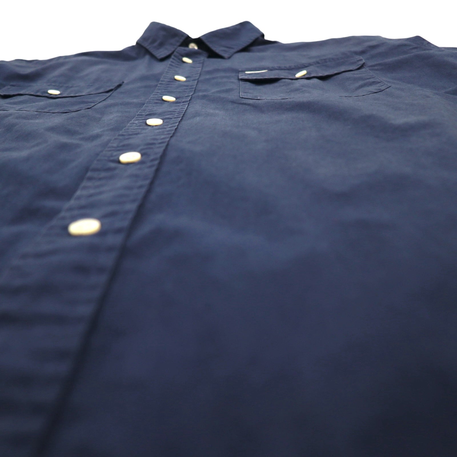 Polo by Ralph Lauren anni '90 camicia a maniche corte XL blu navy cotone taschino sul petto