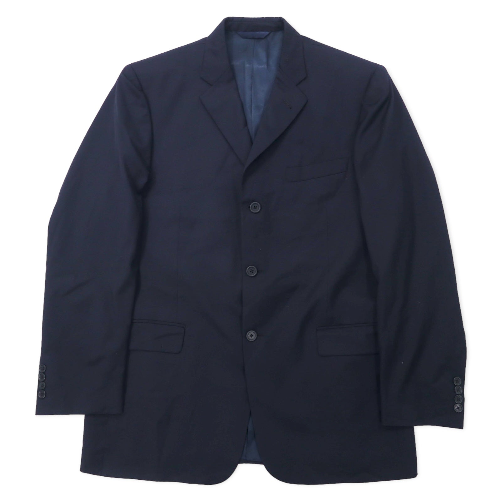 BURBERRY USA 3B giacca sartoriale 43 lana blu navy Hallo KANSAS CITY