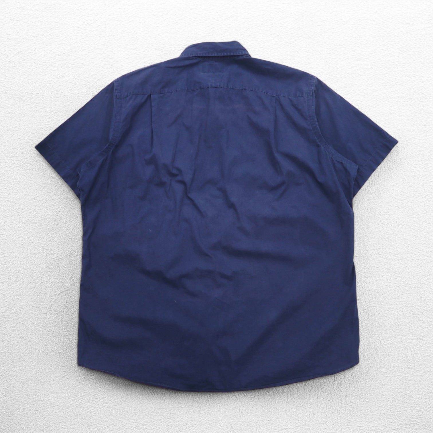 Polo by Ralph Lauren anni '90 camicia a maniche corte XL blu navy cotone taschino sul petto