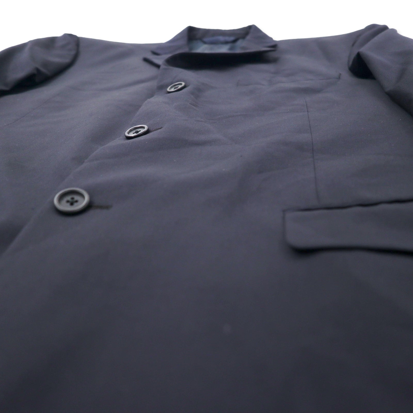 BURBERRY USA 3B giacca sartoriale 43 lana blu navy Hallo KANSAS CITY
