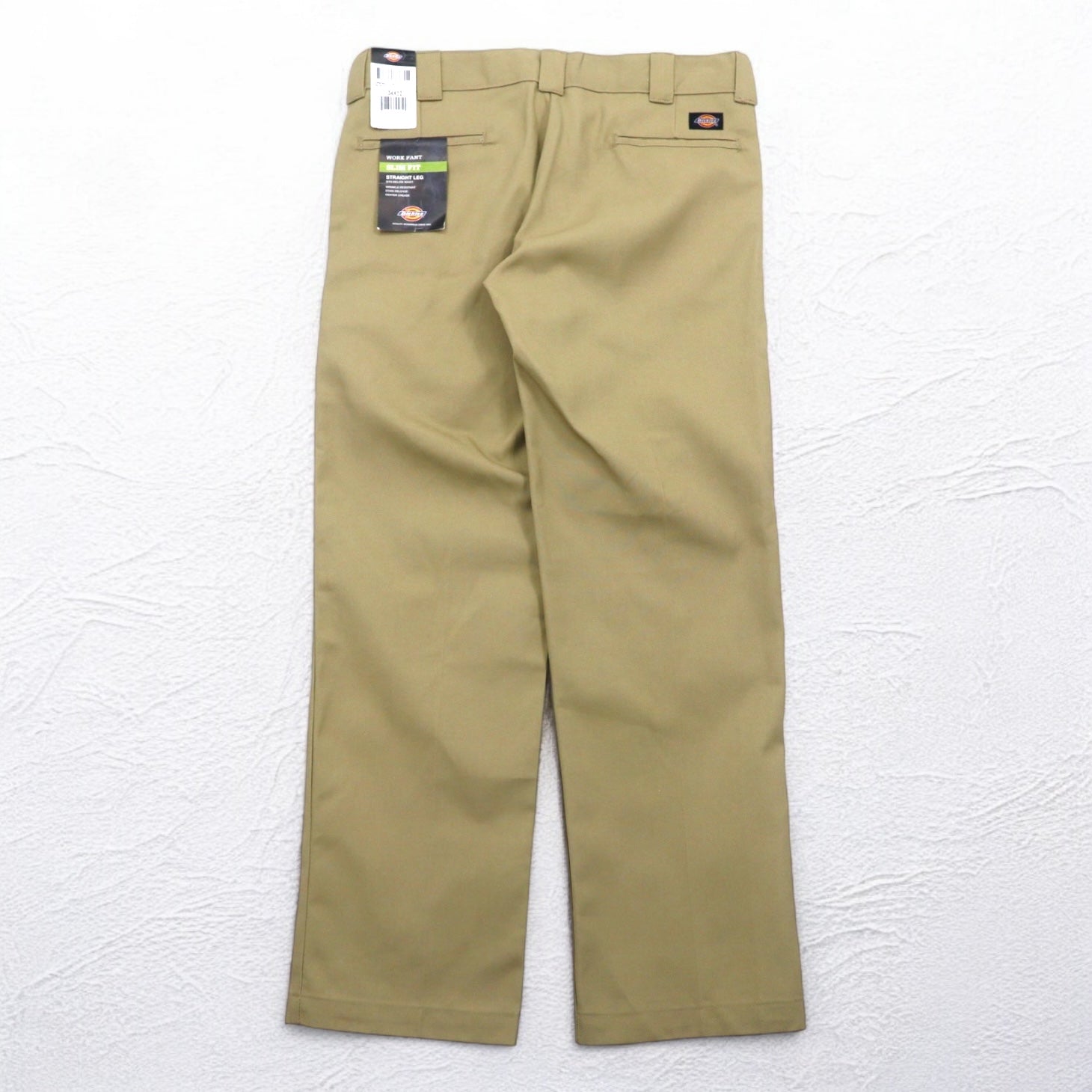Dickies Pantaloni Chino da Lavoro L Beige Slim Straight WP873KH Honduras Nuovo con etichette