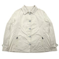 BURBERRY LONDON Giacca corta, taglia XL, beige, poliestere, Prodotto in Portogallo