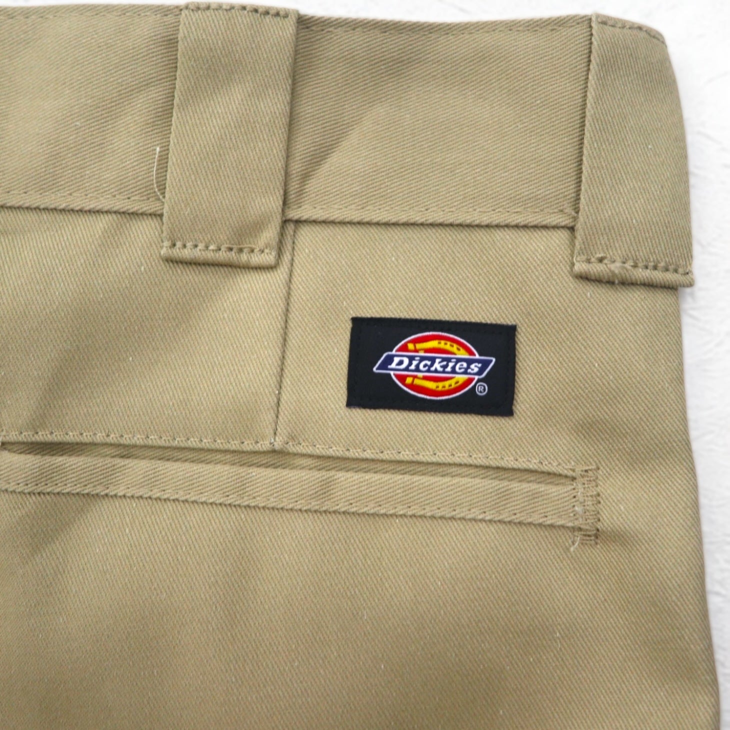 Dickies Pantaloni Chino da Lavoro L Beige Slim Straight WP873KH Honduras Nuovo con etichette