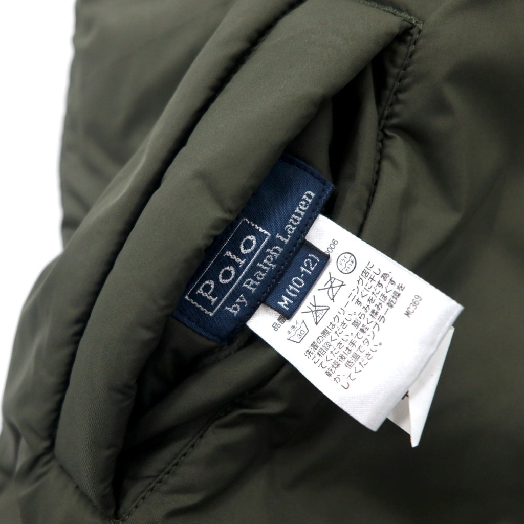 Polo by Ralph Lauren Gilet reversibile in piumino M Cachi Nero Poliestere 381 BLEEKER Ricamo Small Pony