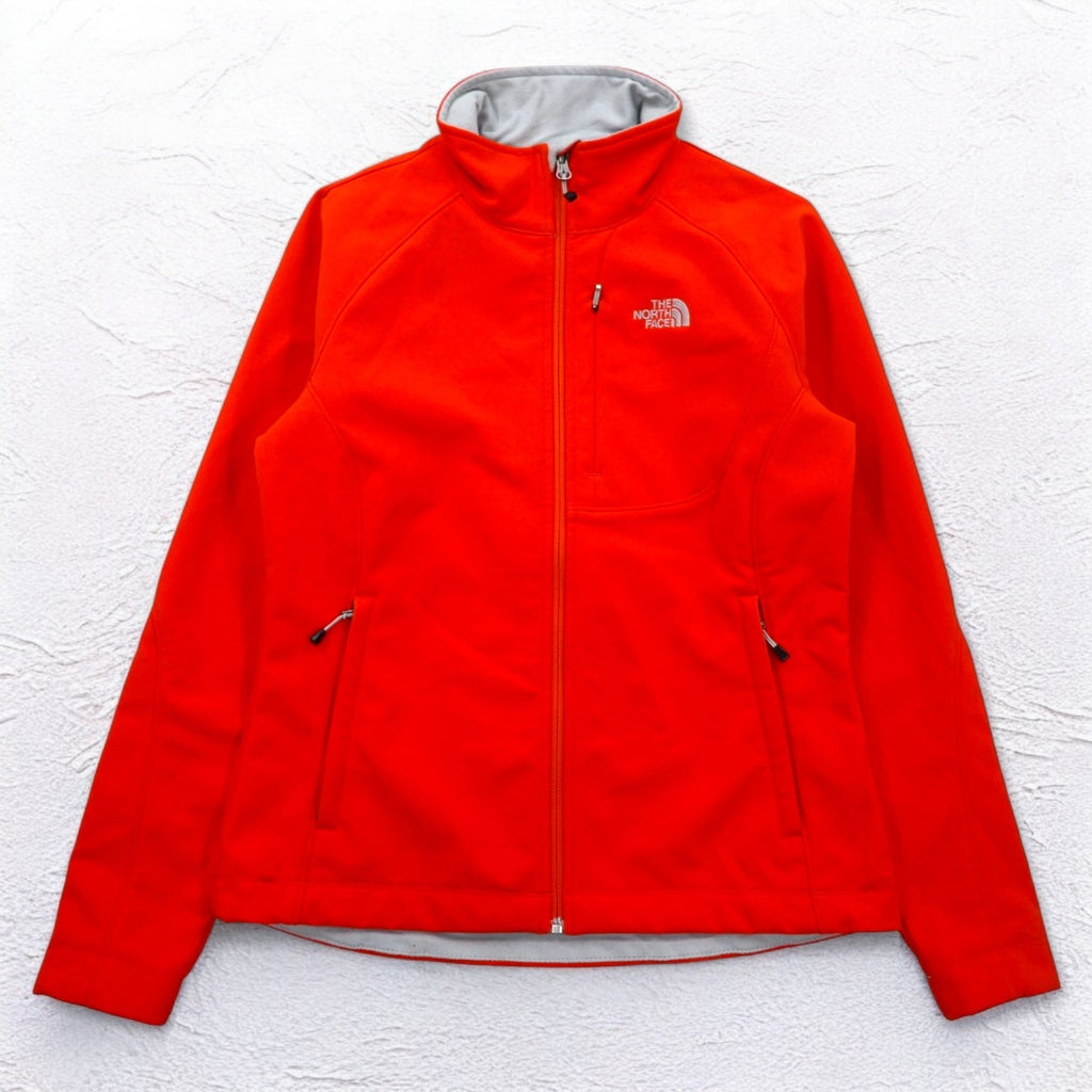 THE NORTH FACE エイペックス ソフトシェルジャケット M オレンジ フリースライナー 防水 US規格 ニカラグア製