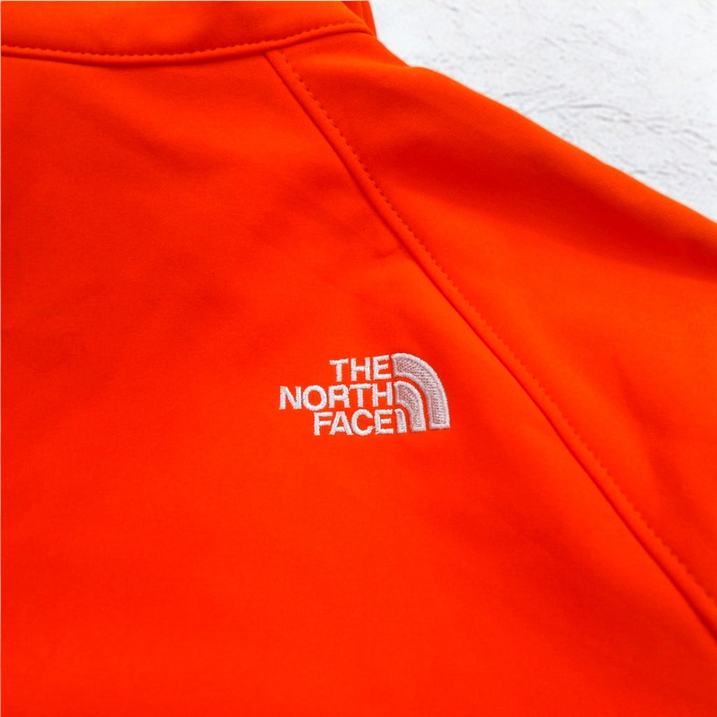 THE NORTH FACE エイペックス ソフトシェルジャケット M オレンジ フリースライナー 防水 US規格 ニカラグア製