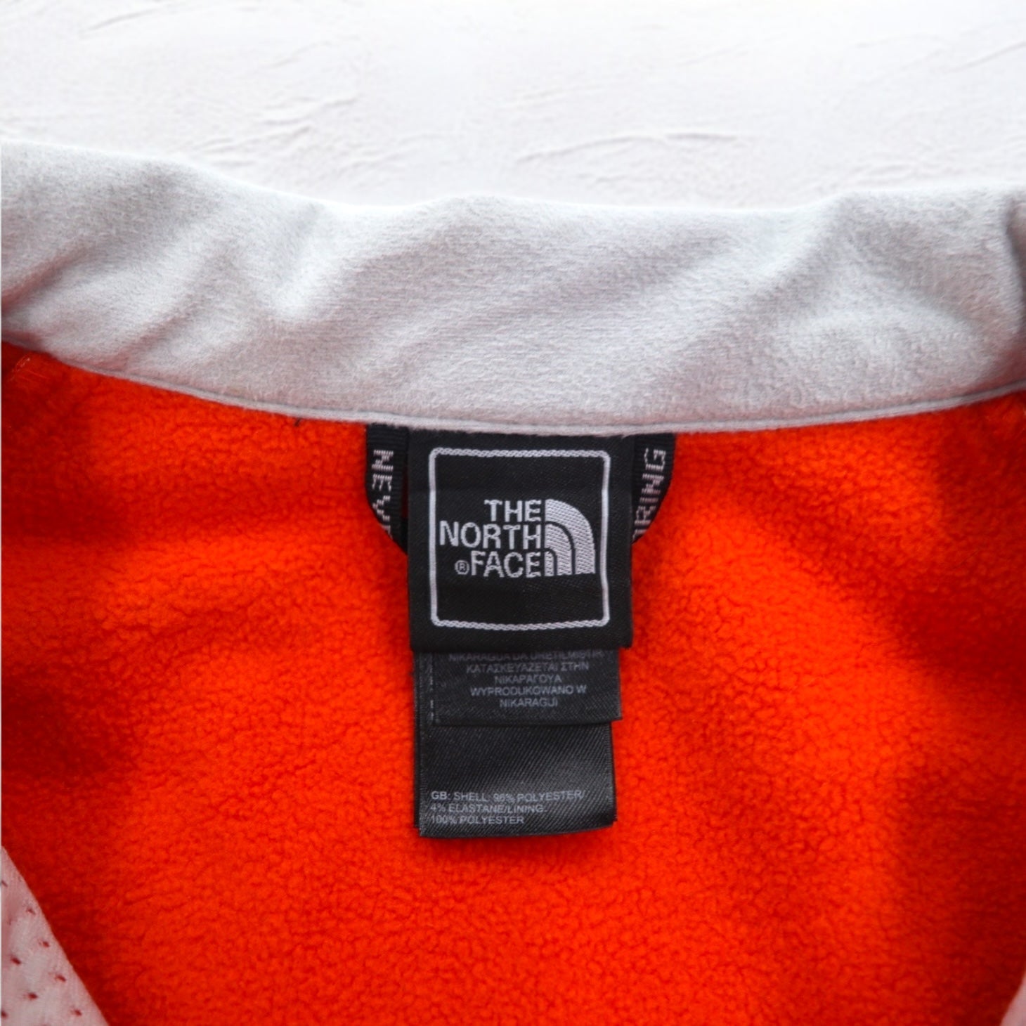 THE NORTH FACE エイペックス ソフトシェルジャケット M オレンジ フリースライナー 防水 US規格 ニカラグア製