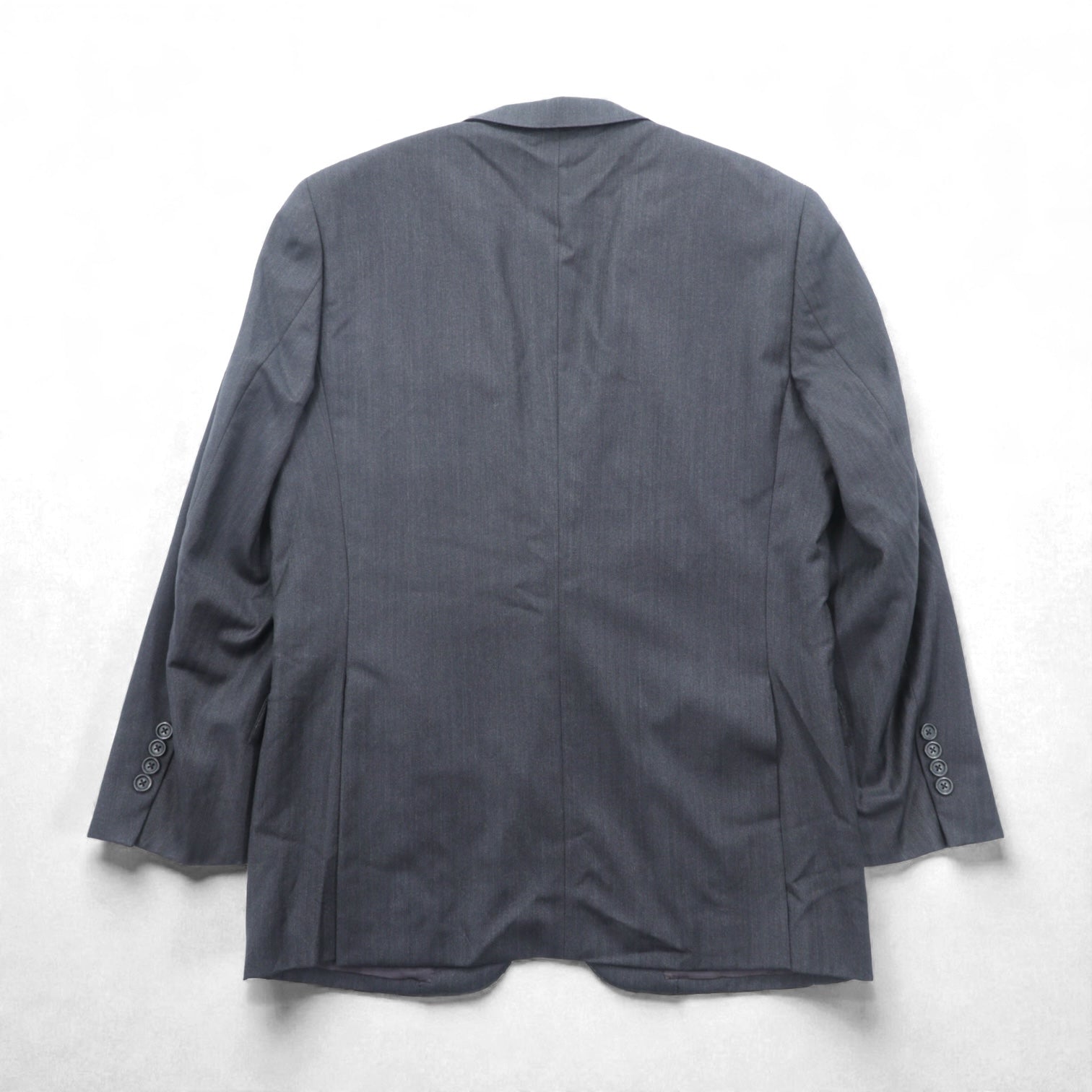 Brooks Brothers 2B テーラードジャケット ブレザー M グレー CANONICO ウール