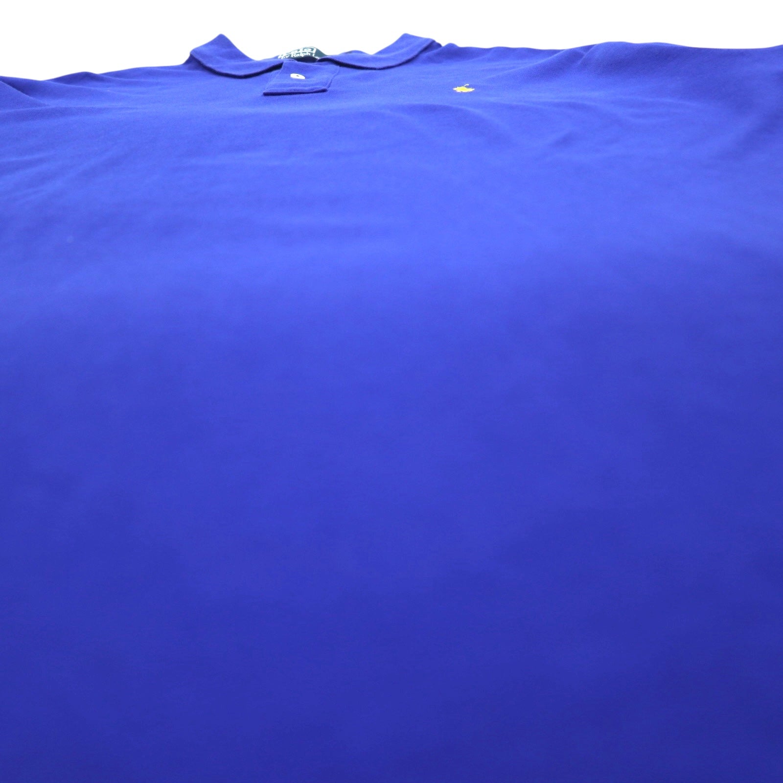 Polo by Ralph Lauren Anni '90 Polo L Blu Cotone Ricamo Small Pony