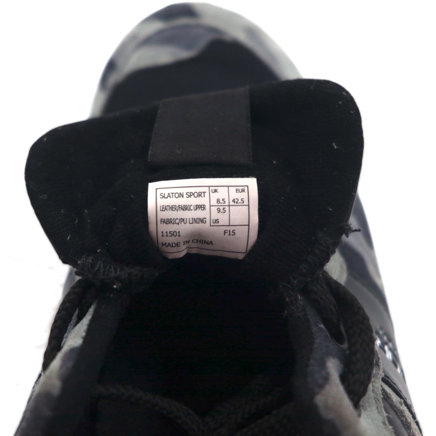 POLO SPORT RALPH LAUREN Sneakers SLATON SPORT 27.5cm grigio mimetico camoscio 11501