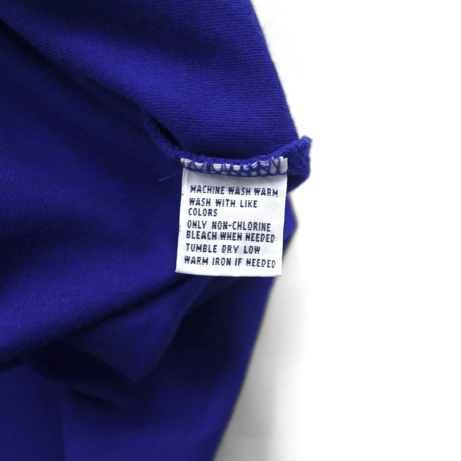 Polo by Ralph Lauren Anni '90 Polo L Blu Cotone Ricamo Small Pony