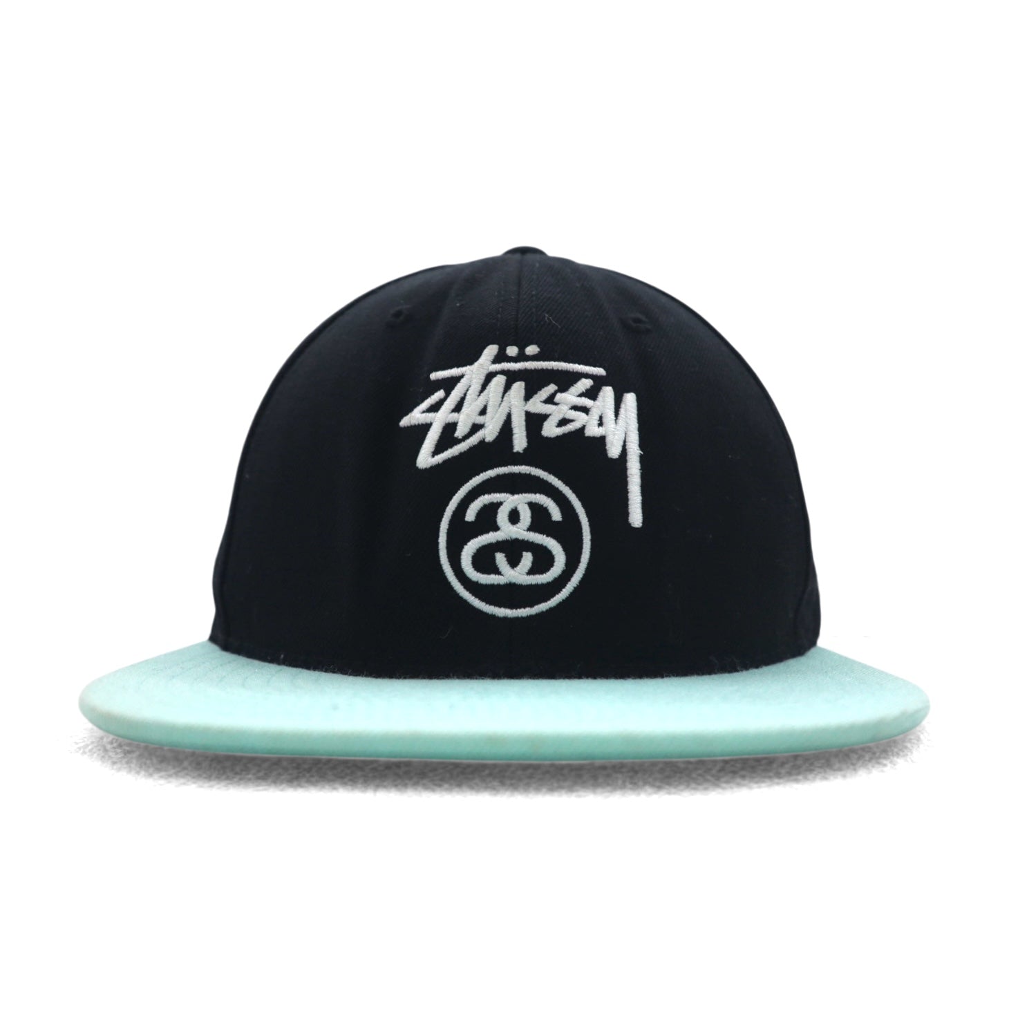 stussy CAPZ × STARTER Berretto da baseball snapback TAGLIA UNICA nero acrilico lana logo Chanel
