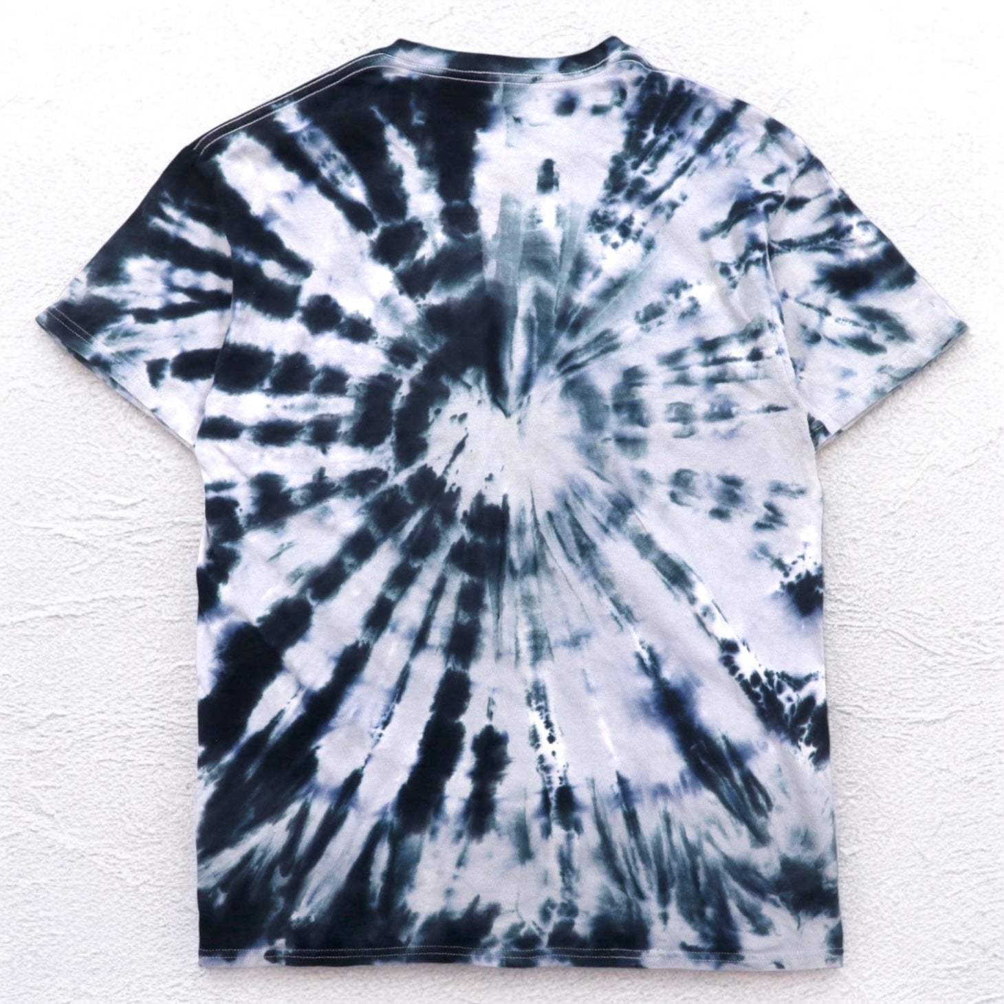 KISS Destroyer '76 T-shirt a maniche corte, taglia M, blu tie-dye, cotone, LIQUID BLUE