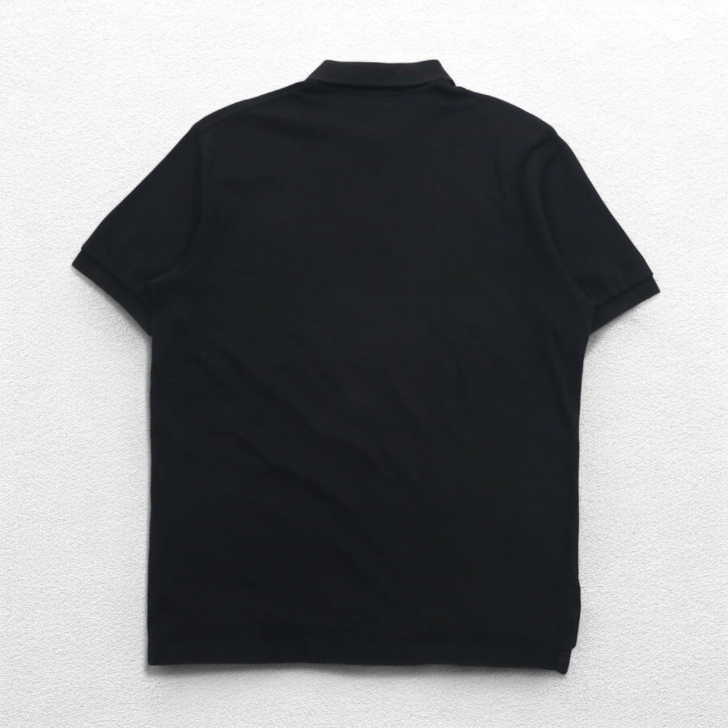 Polo by Ralph Lauren anni '90 Polo M Nera Cotone con logo ricamato small pony