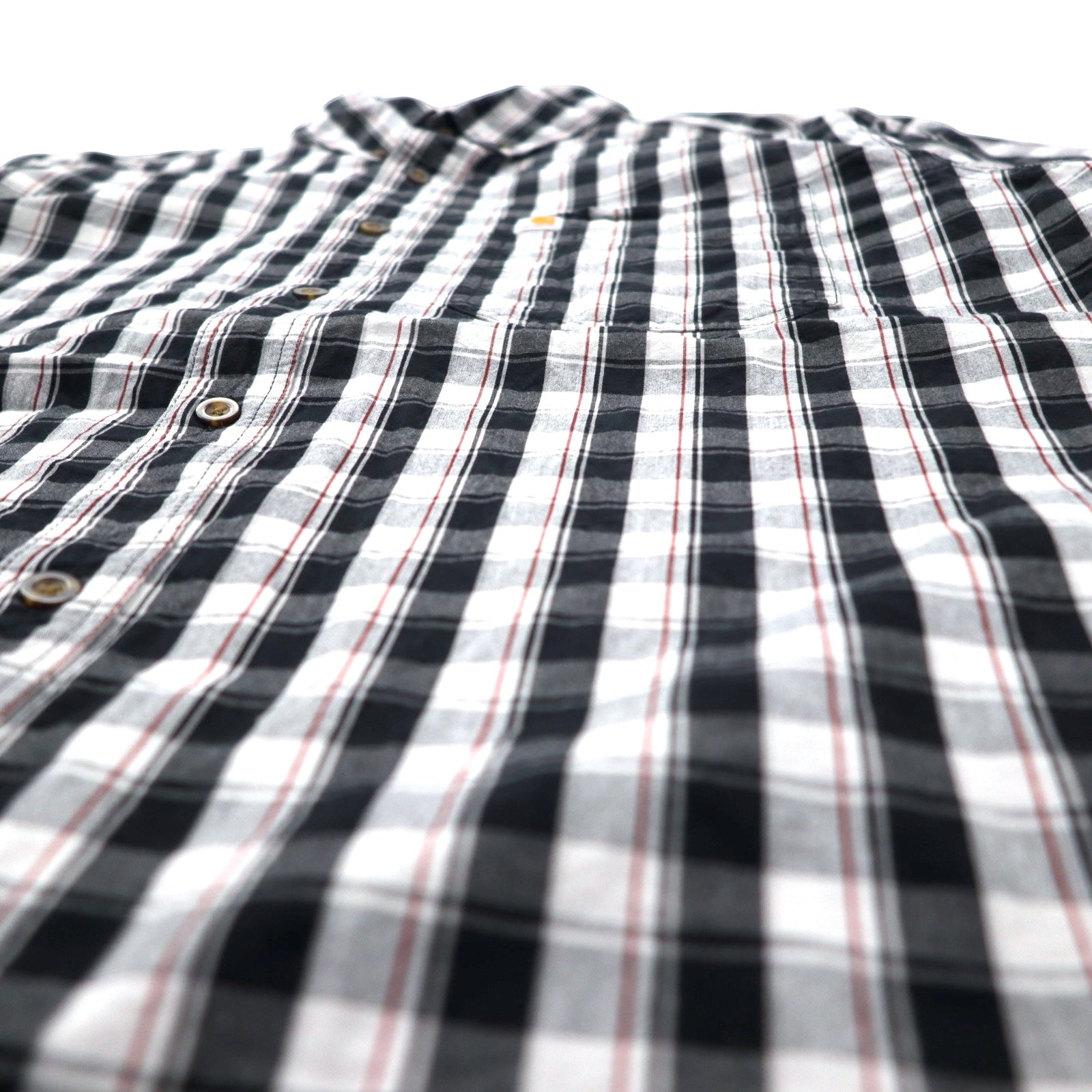 Camicia a maniche corte Carhartt, vestibilità relaxed, taglia XL, a quadri, in cotone, taglia grande