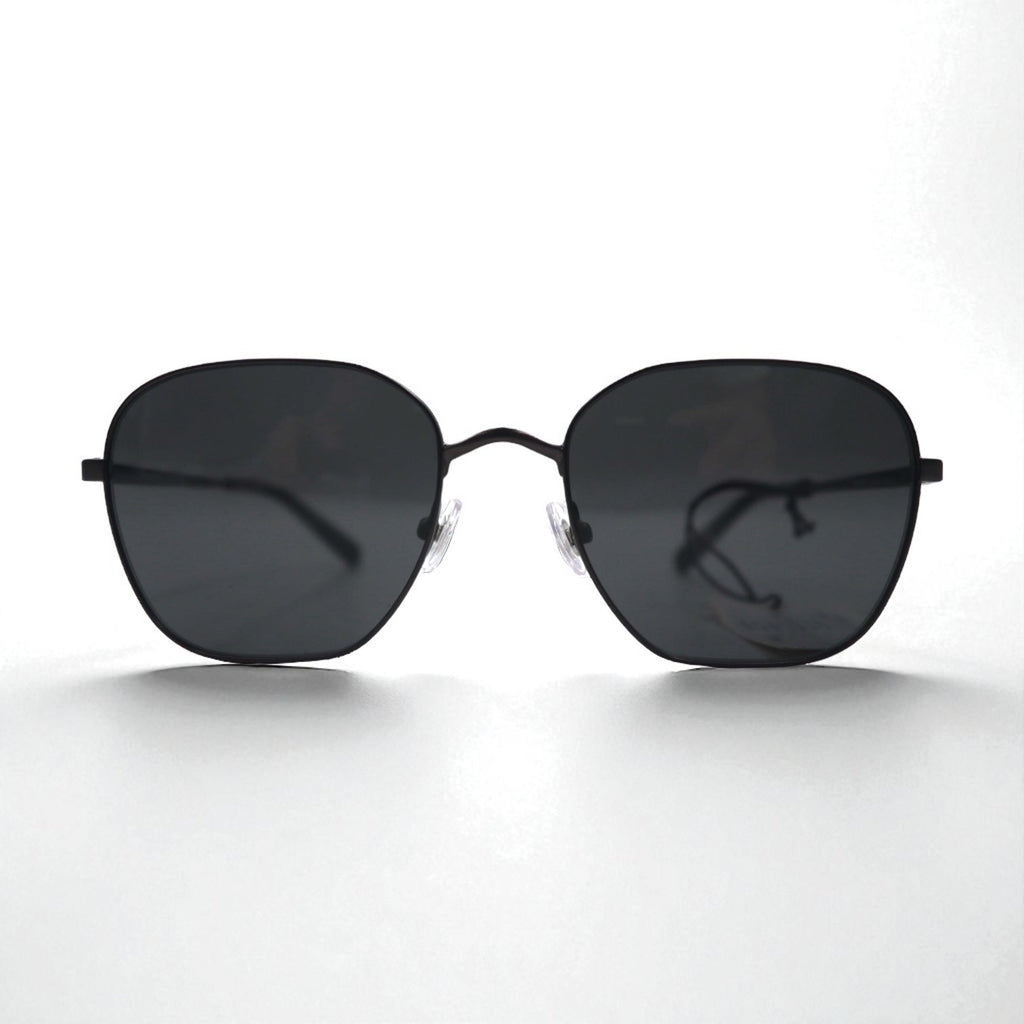 Brooks Brothers ガンメタル スクエア サングラス メタルフレーム BB4066 103587 55-19 145 3N 未使用品