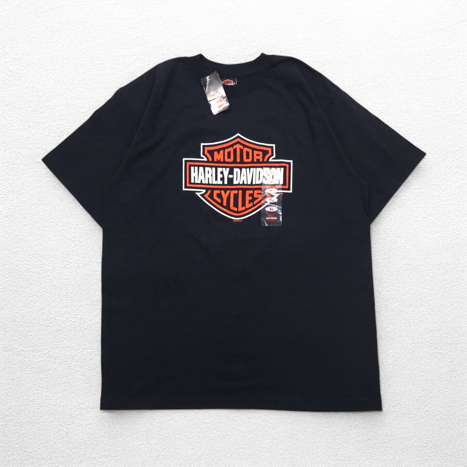 HARLEY DAVIDSON, T-shirt con stampa fronte/retro, USA, taglia XL, nera, HUNTSVILLE, nuovo