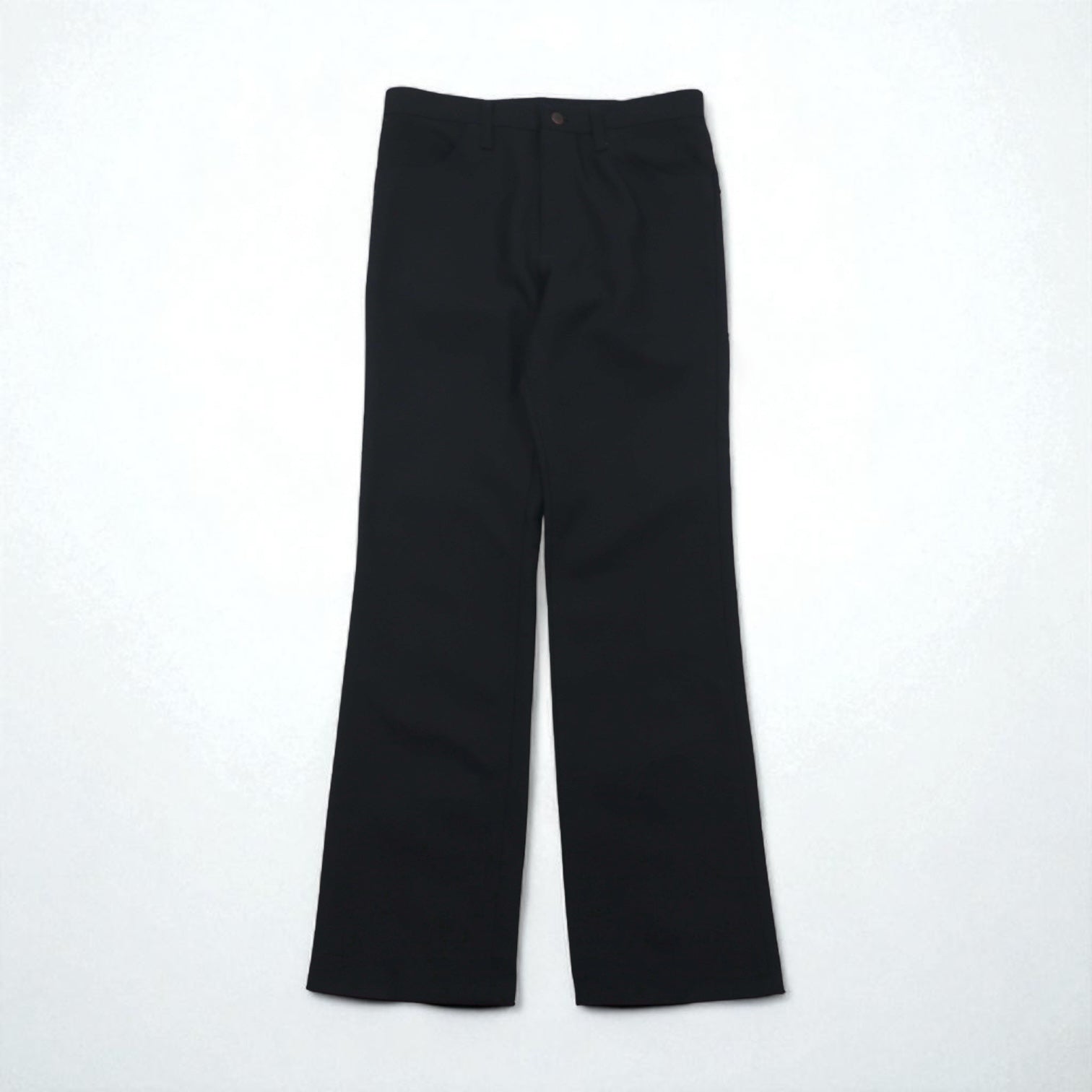 Wrangler 00年代 スラックス パンツ ブーツカット ランチャー ドレス ジーンズ M ブラック フレア 82BK