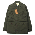 8.15 AUGUST FIFTEENTH Giacca militare made in USA S Kaki Cotone Fodera in pile Coulisse ARMY JACKET 4095A26802 Articolo nuovo