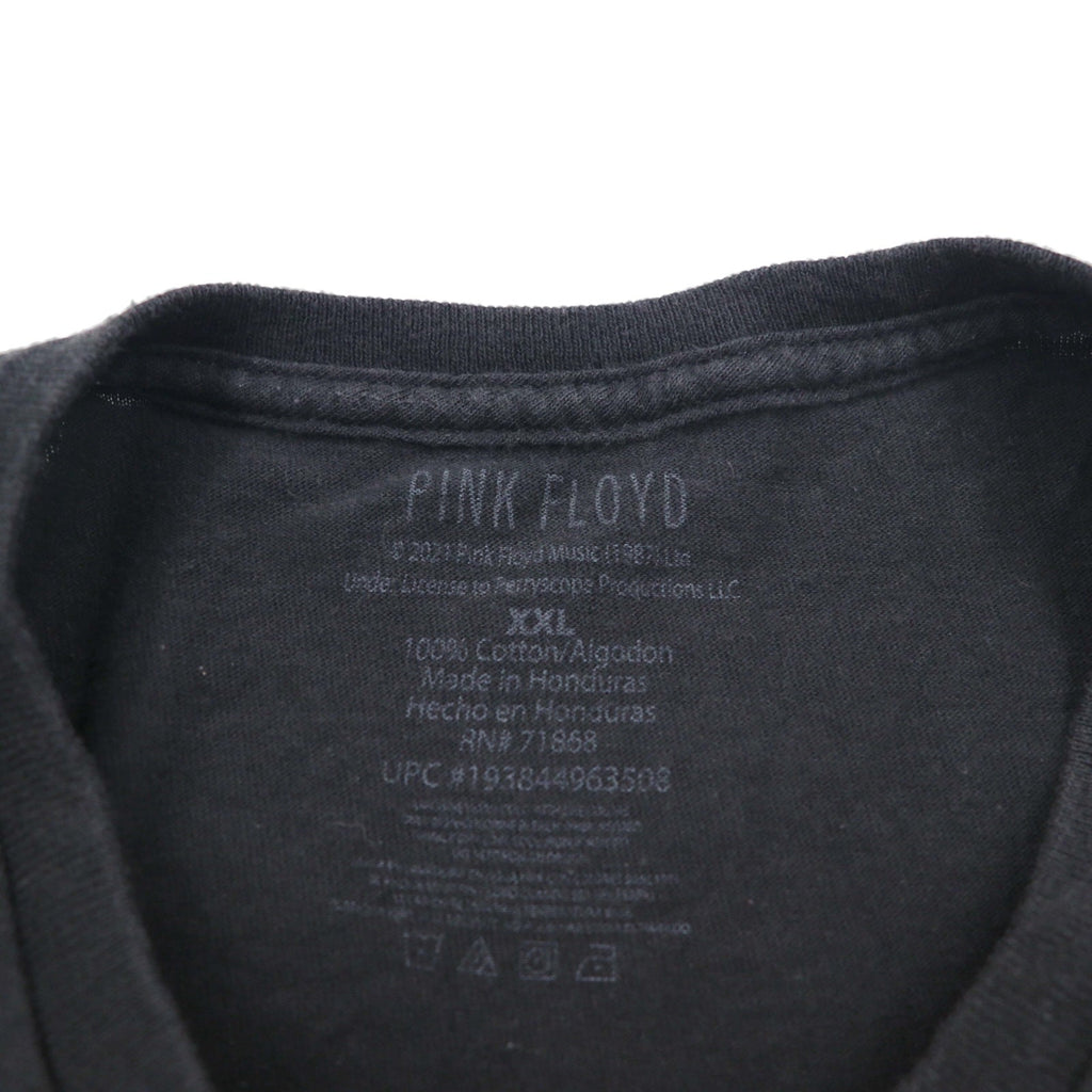 Pink Floyed ピンクフロイド ロック バンド Tシャツ 2XL ブラック コットン
