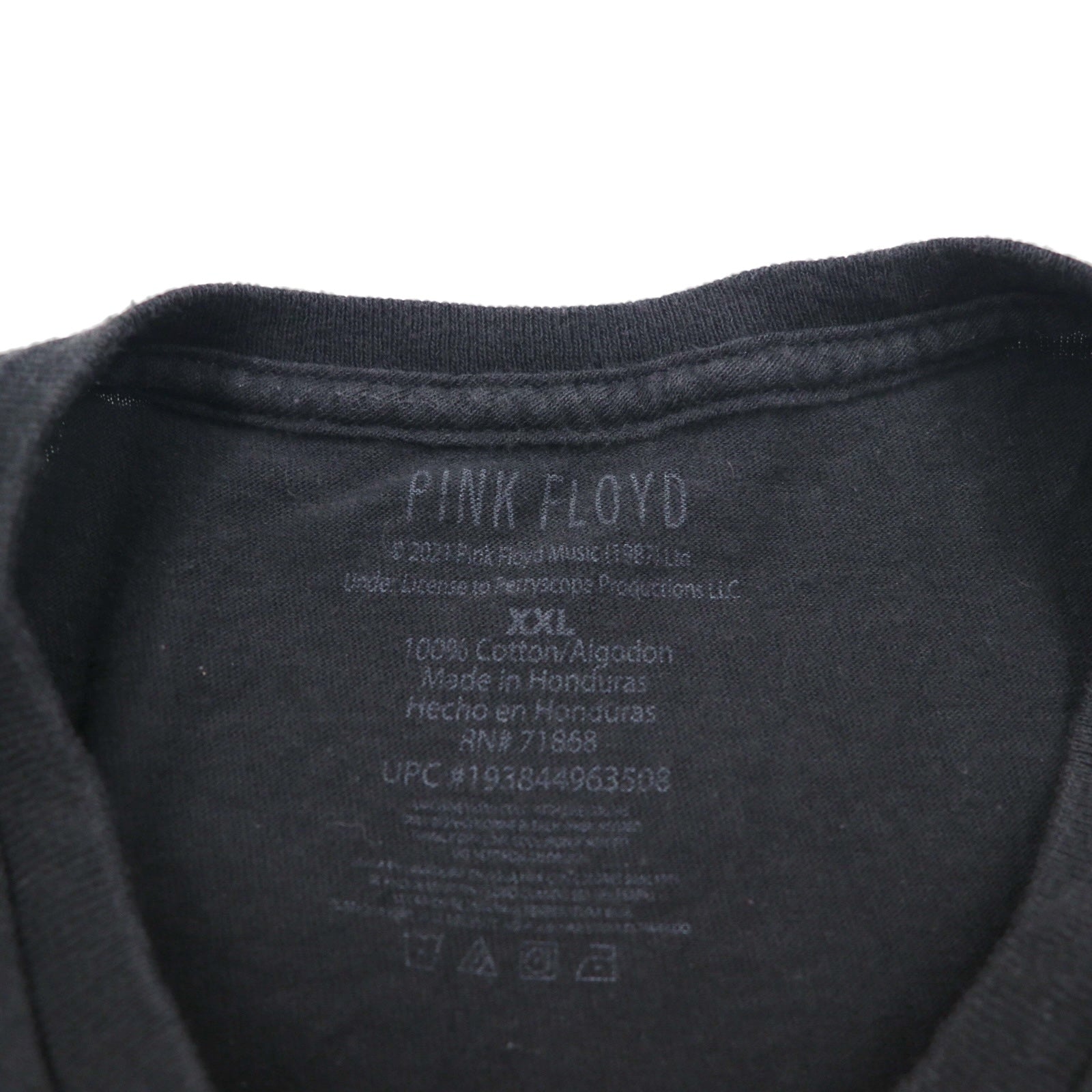 Pink Floyed ピンクフロイド ロック バンド Tシャツ 2XL ブラック コットン