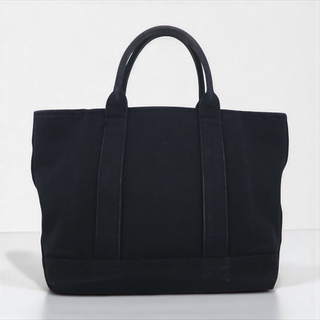 Ralph Lauren ビッグポニー 刺繍 キャンバス トートバッグ ブラック コットン