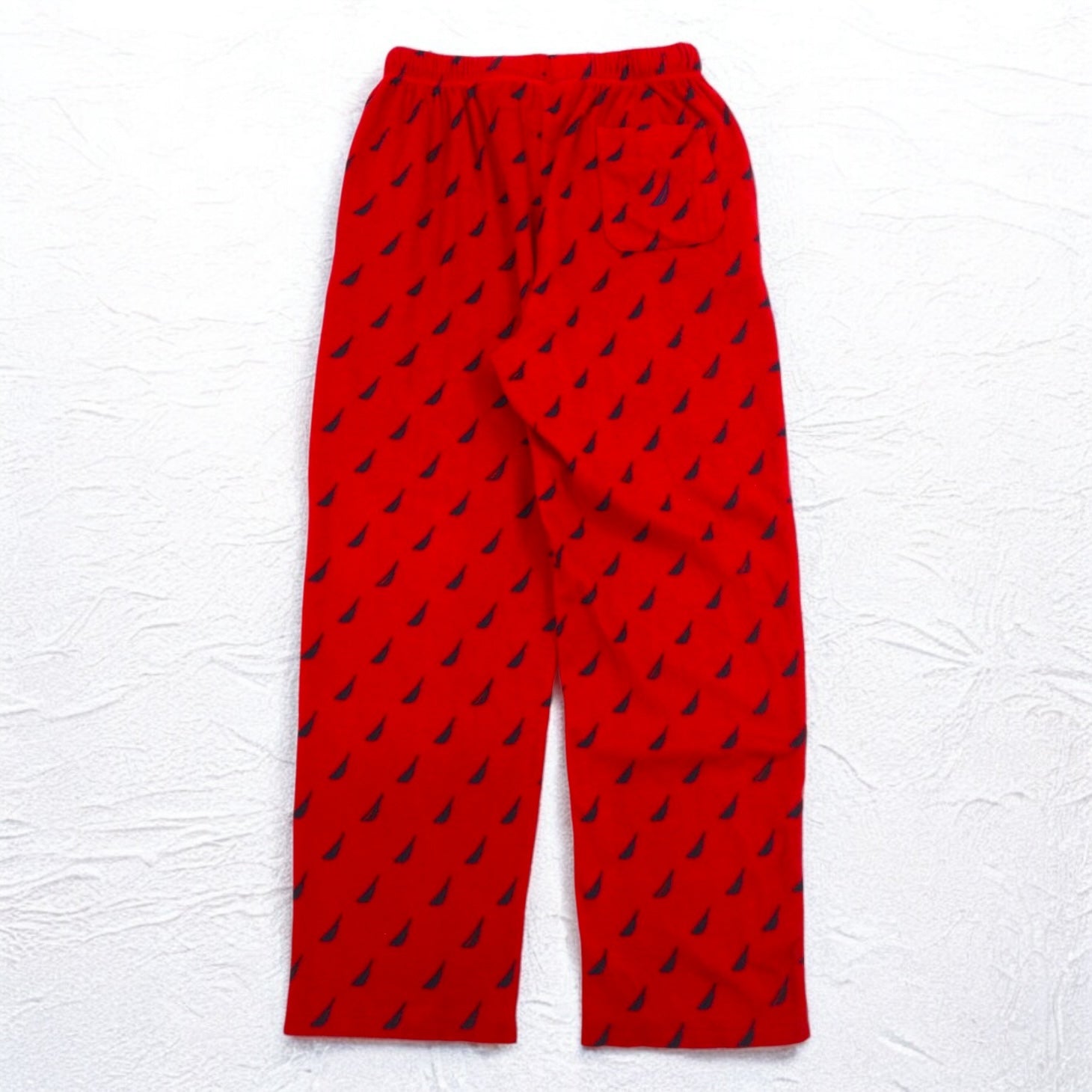 NAUTICA Pantaloni pigiama Easy Pants M Rossi Micro pile fantasia SLEEPWEAR