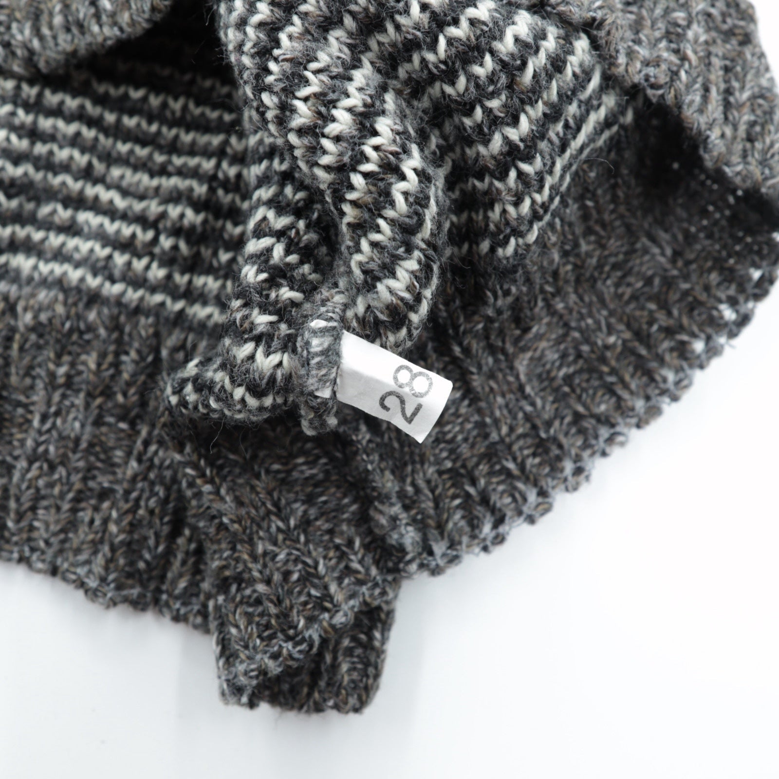 90s USA Vintage Jacquard Knit DAVID TAYLOR 総柄 ジャガード ニット セーター XL グレー 90年代 USA製