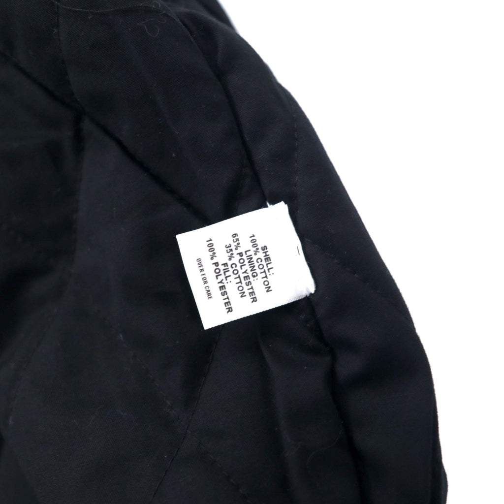 8.15 AUGUST FIFTEENTH USA製 アーミージャケット S ブラック コットン ボアライナー ドローコード ARMY JACKET 4095A21902 未使用品