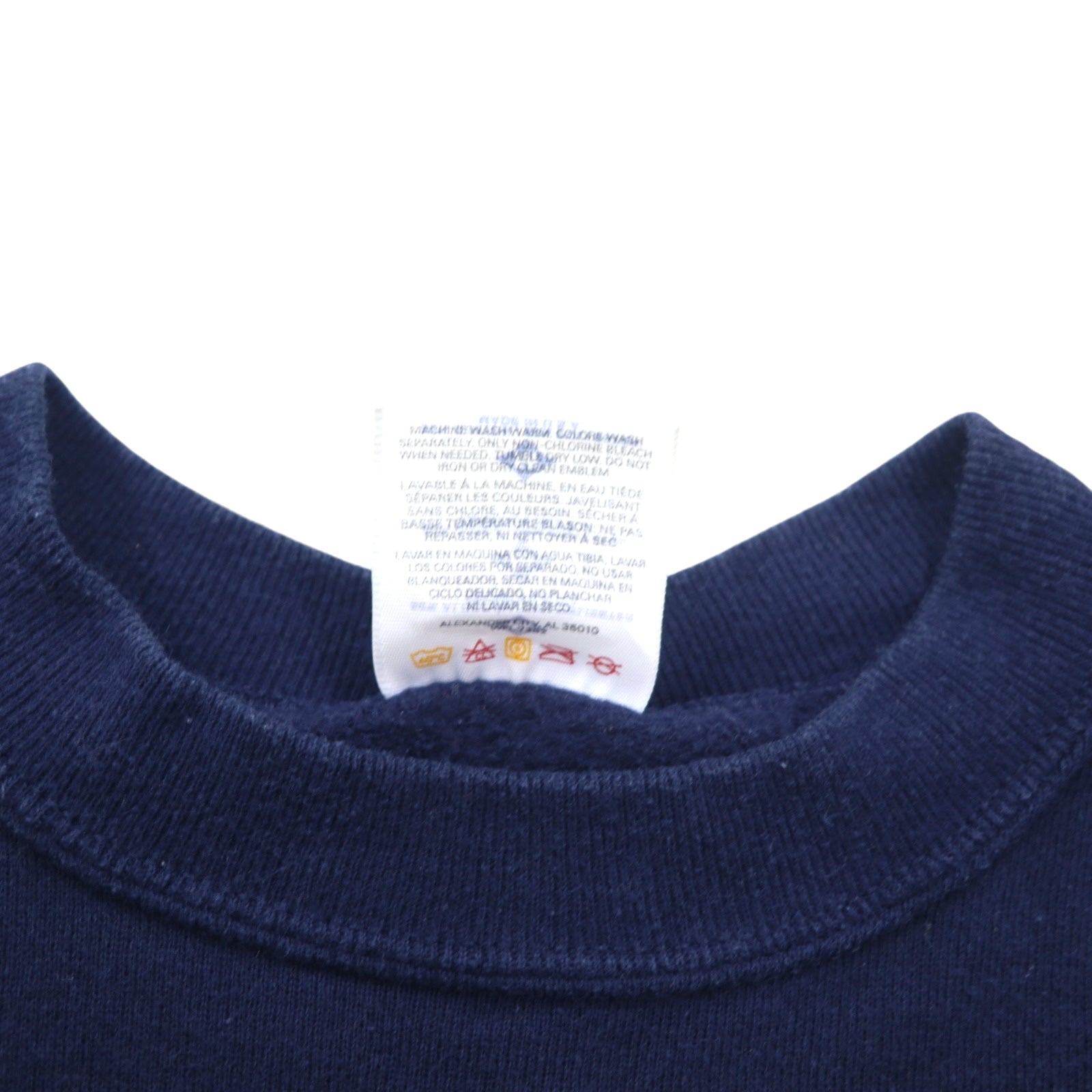 JERZEES Anni '90 Made in USA Felpa stampata NFL M Blu navy Interno felpato SUPER BOWL DENVER BRONCOS