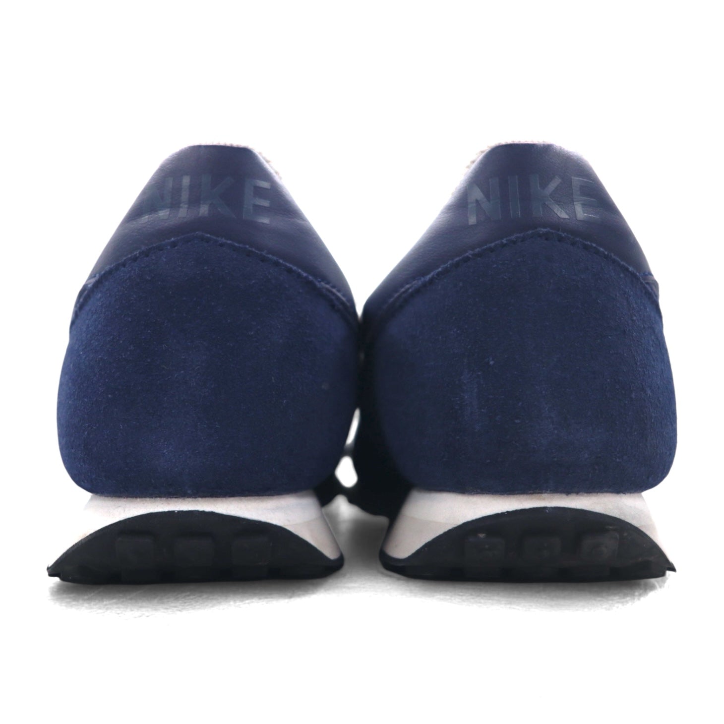 NIKE Challenger in pelle scamosciata, sneaker 27cm, blu navy, mesh, 725066-404