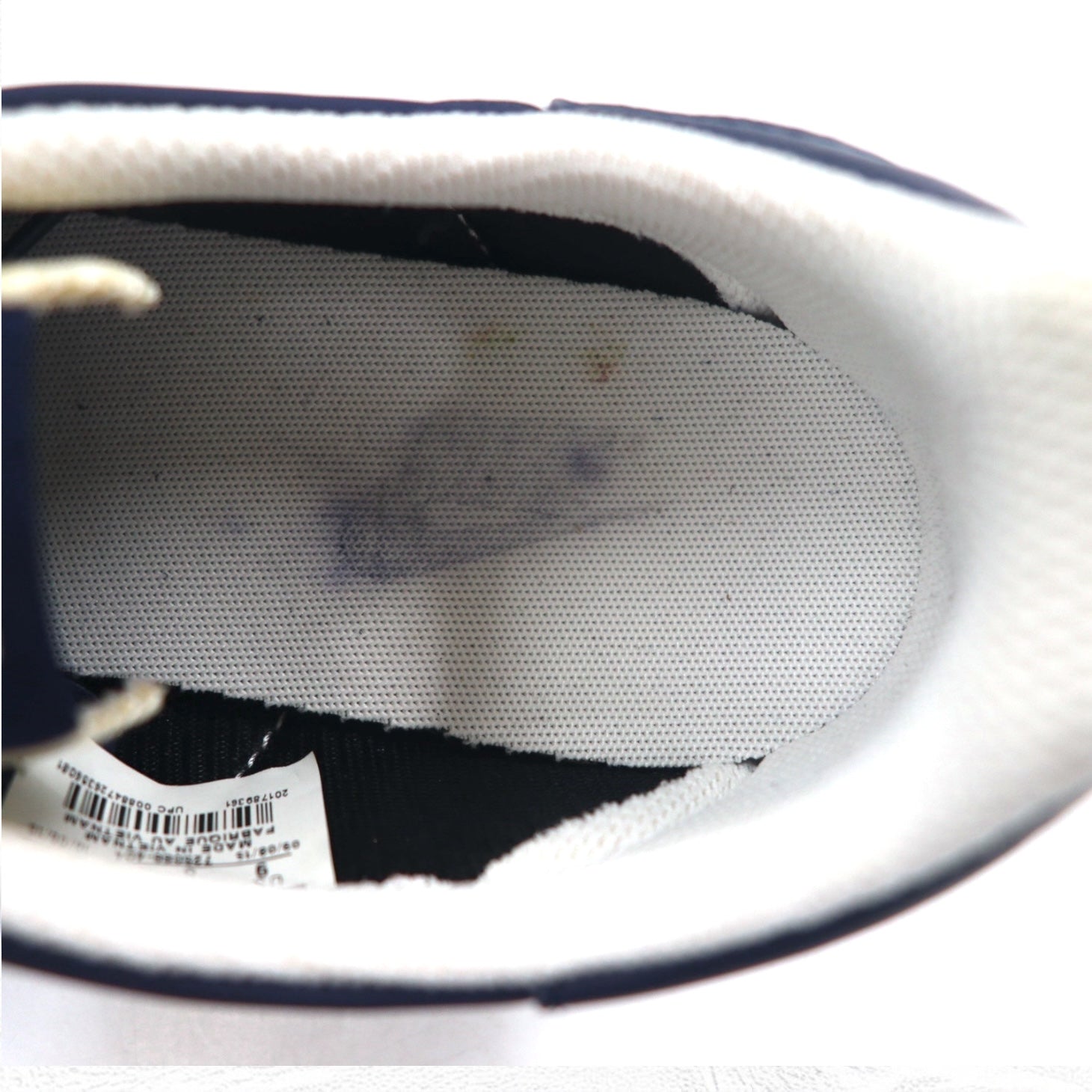 NIKE Challenger in pelle scamosciata, sneaker 27cm, blu navy, mesh, 725066-404