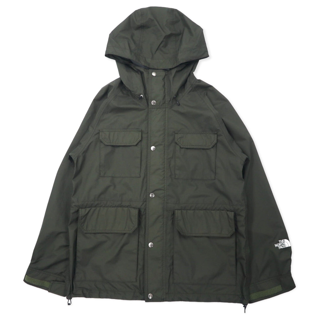 THE NORTH FACE Giacca a vento L Cachi Nylon Impermeabile Mountain Parka NP12035