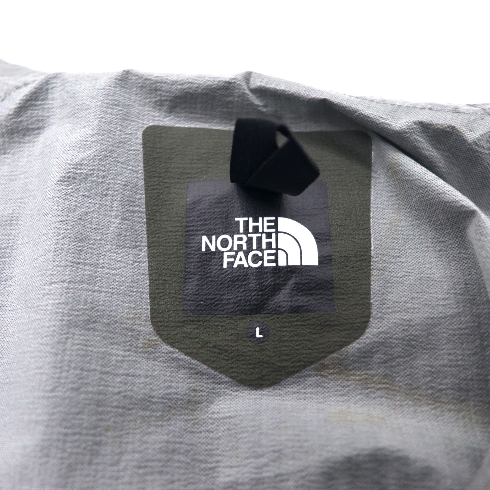 THE NORTH FACE Giacca a vento L Cachi Nylon Impermeabile Mountain Parka NP12035