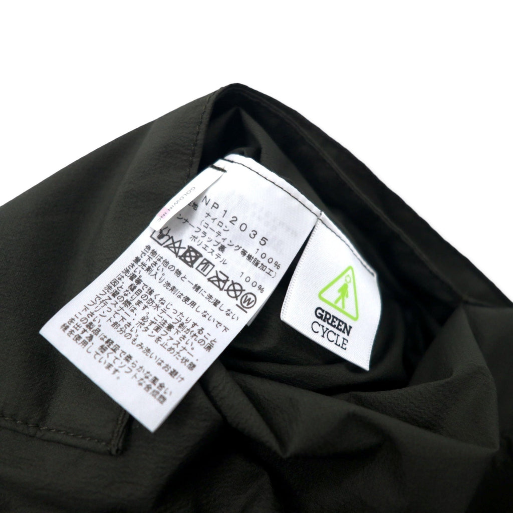 THE NORTH FACE Giacca a vento L Cachi Nylon Impermeabile Mountain Parka NP12035