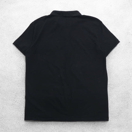 A|X ARMANI EXCHANGE Polo con mezza zip XL Nero Cotone
